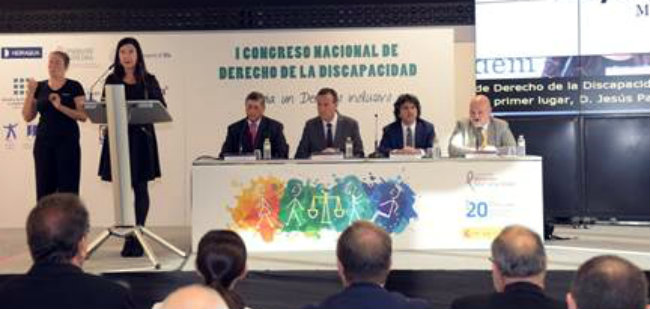 “I Congreso nacional del derecho de la discapacidad”