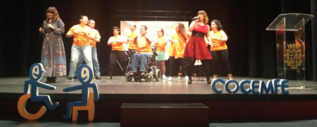 Gala de los Premios Solidarios de COCEMFE Castilla y León de 2016