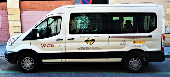 Servicio de transporte adaptado de APAM