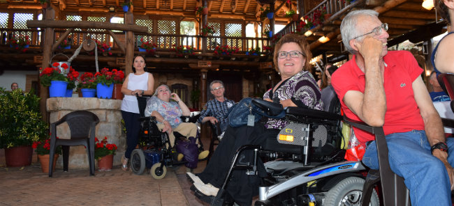 Una de las excursiones del programa de ocio y tiempo libre