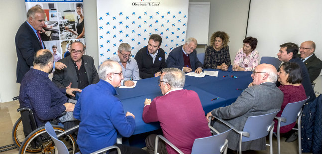 COCEMFE Alicante renueva la colaboración con La Obra Social 'la Caixa'