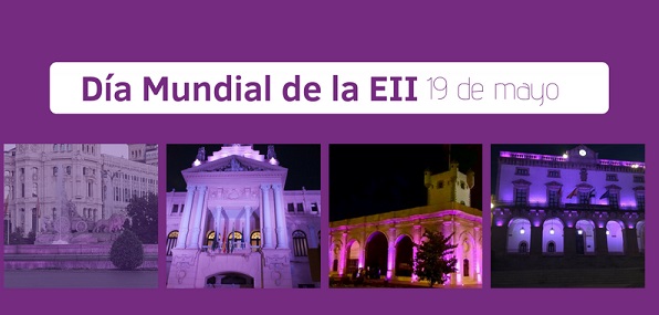 Iluminación morado por Día EEI