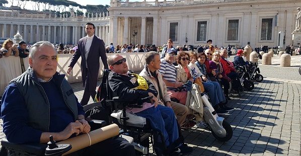 Delegación COCEMFE Albacete en El Vaticano