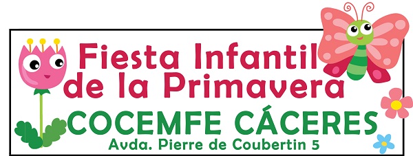 CARTEL FIESTA INFANTIL 2018 COCEMFE CACERES