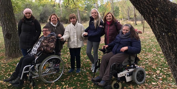 Guadarrama excursión Fundacion COCEMFE