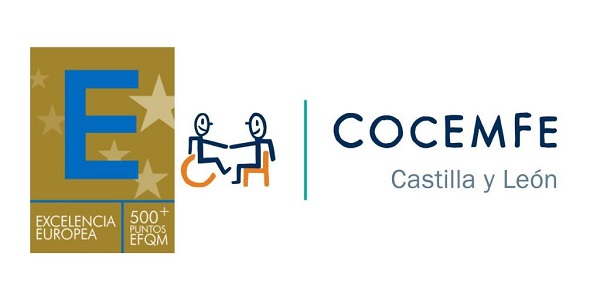 COCEMFE Castilla y Leon sello de Excelencia Europea