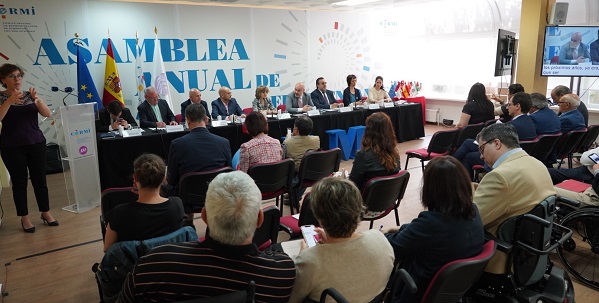 Foto de las personas asistentes a la Asamblea Anual de Representantes del CERMI