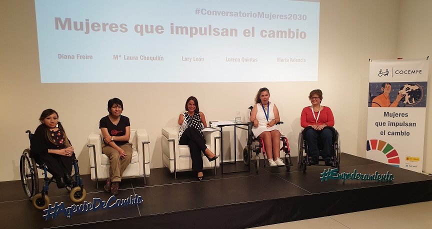 Fotografía del Conversatorio Mujeres 2030