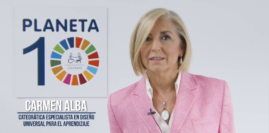 Carmen Alba, embajadora del ODS 4