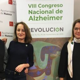 Fotografía de la presentación del Congreso Alzheimer Huesca