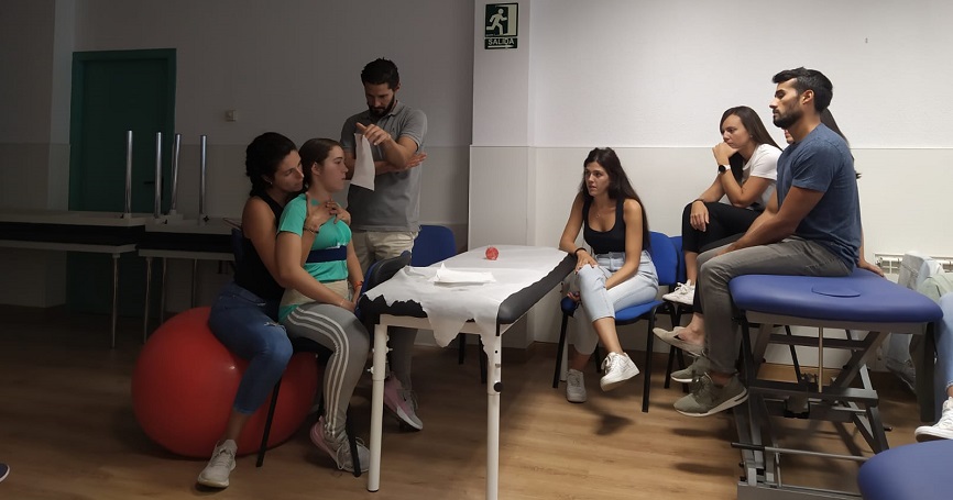 Fotografía del curso impartido por Fibrosis Quistica