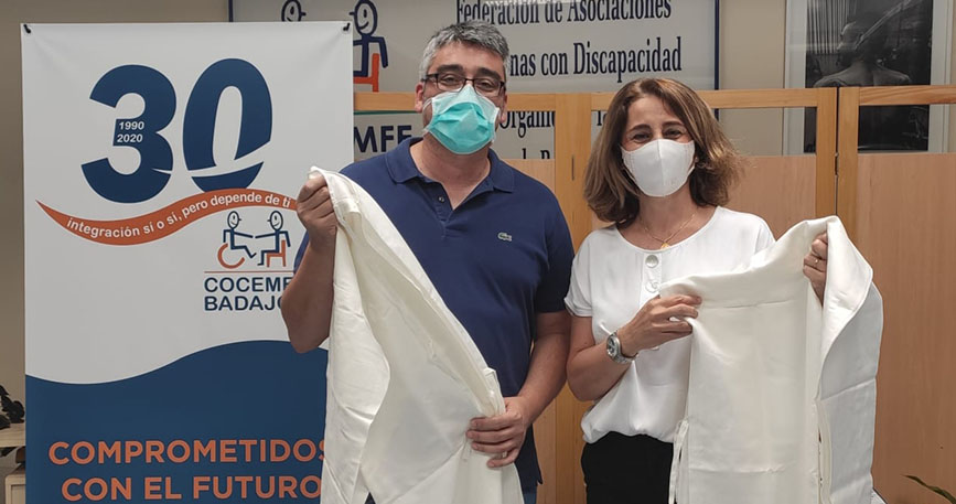 COCEMFE Badajoz retoma las terapias presenciales