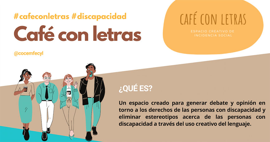 COCEMFE Castilla y León pone en marcha ‘Café con Letras’