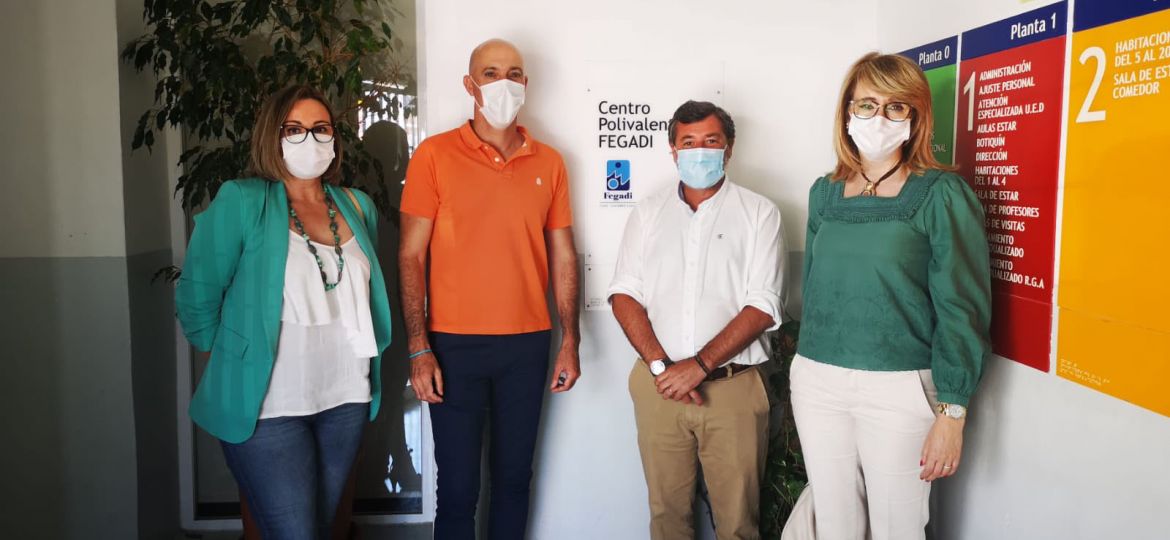 FEGADI COCEMFE traslada al Parlamento andaluz sus necesidades básicas en La Línea