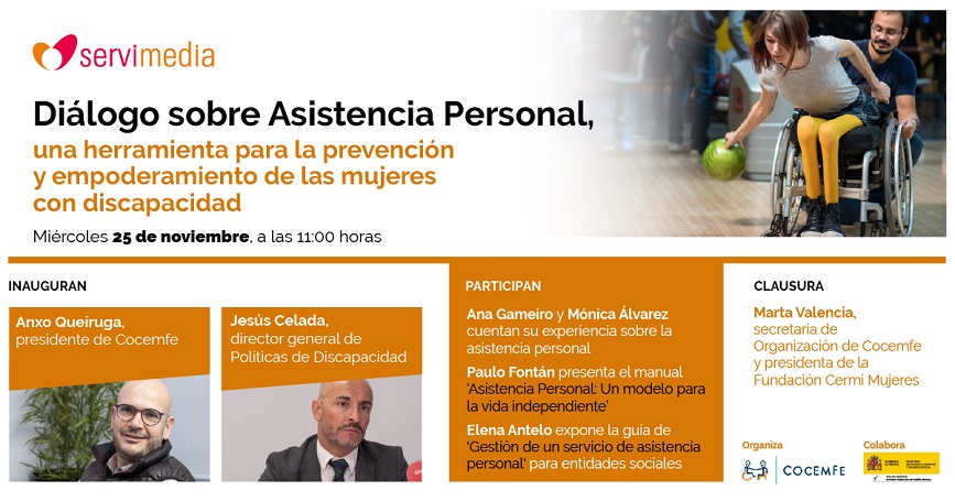 Imagen promocional del Diálogo sobre Asistencia Personal