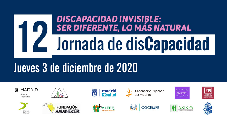 El Distrito de Chamartín celebra una jornada virtual por el Día de la Discapacidad