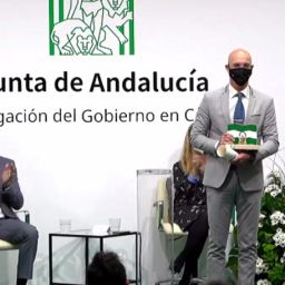 Imagen promocional del premio a FEGADI por la Junta de Andalucía