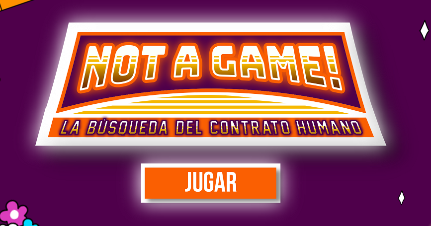 Imagen promocional de Esto no es un juego