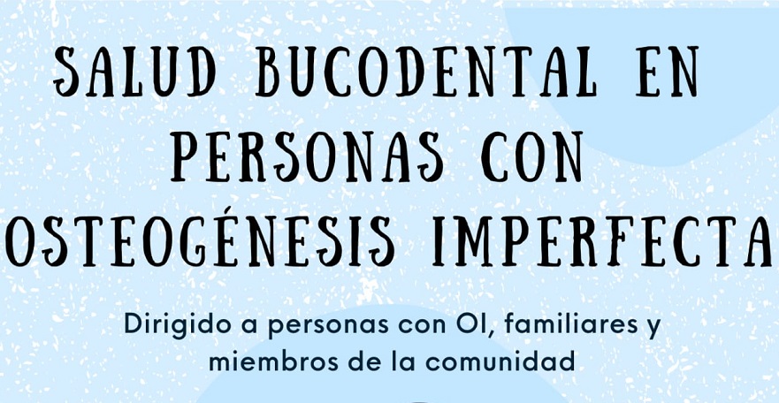 Imagen promocional sobre la jornada de salud bucodental y OI