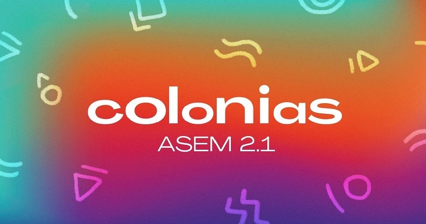 Logotipo Colonias ASEM 2021