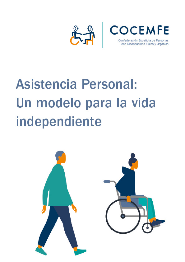 Portada manual: Asistencia Personal: Un modelo para la vida independiente