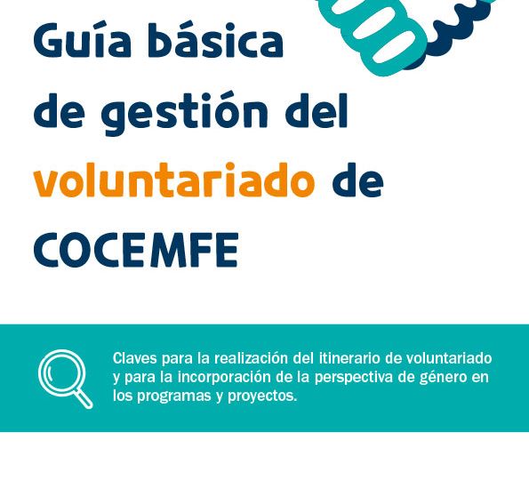 Portada: Guía básica de gestión del voluntariado de COCEMFE