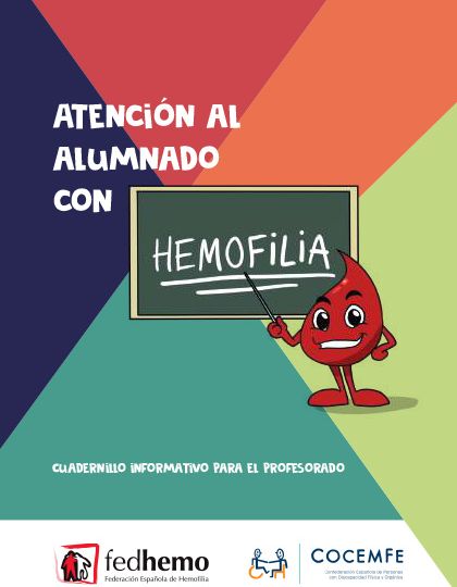 Portada: Atención al alumnado con hemofilia