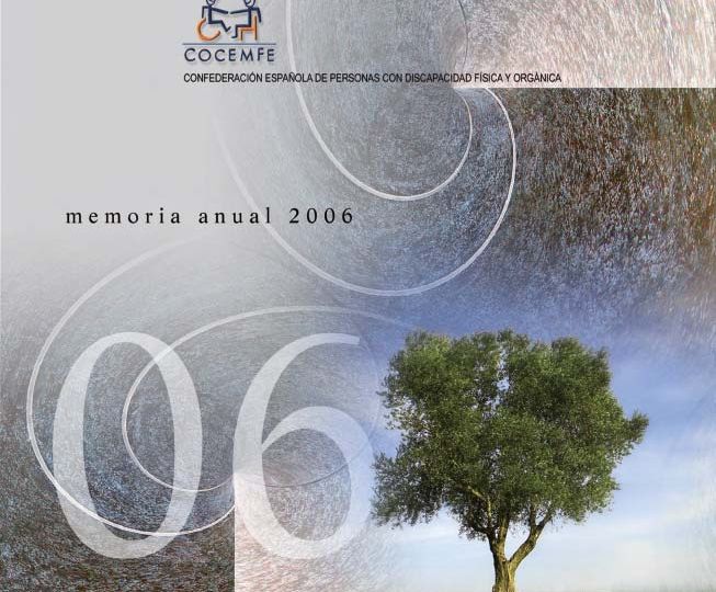 Portada de Memoria de Actividades COCEMFE 2006
