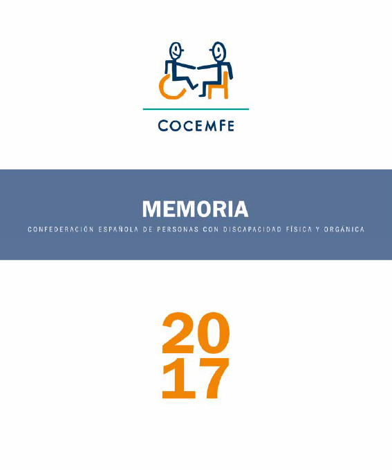Portada Memoria COCEMFE 2017
