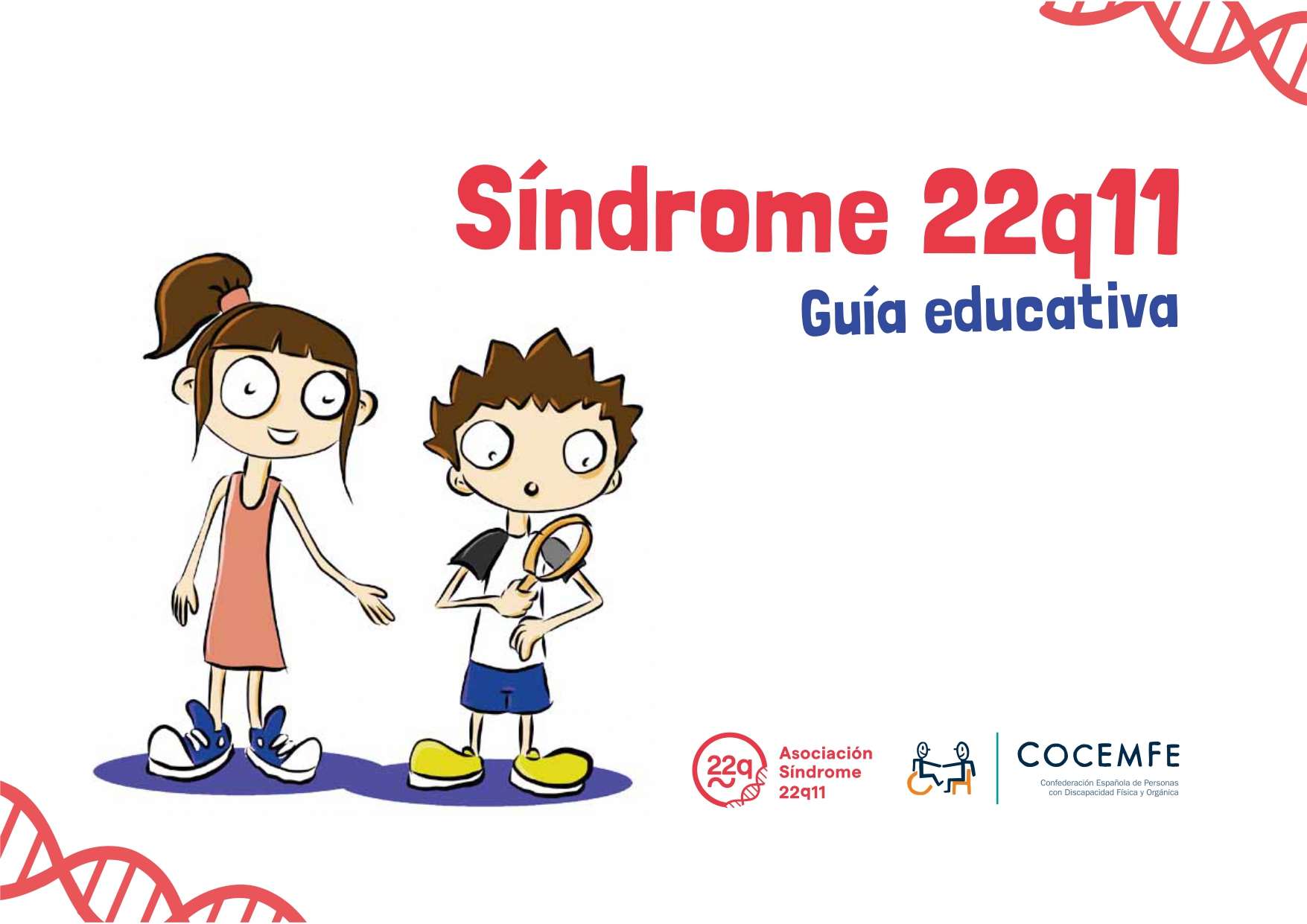 Portada: Guía educativa Síndrome 22q11