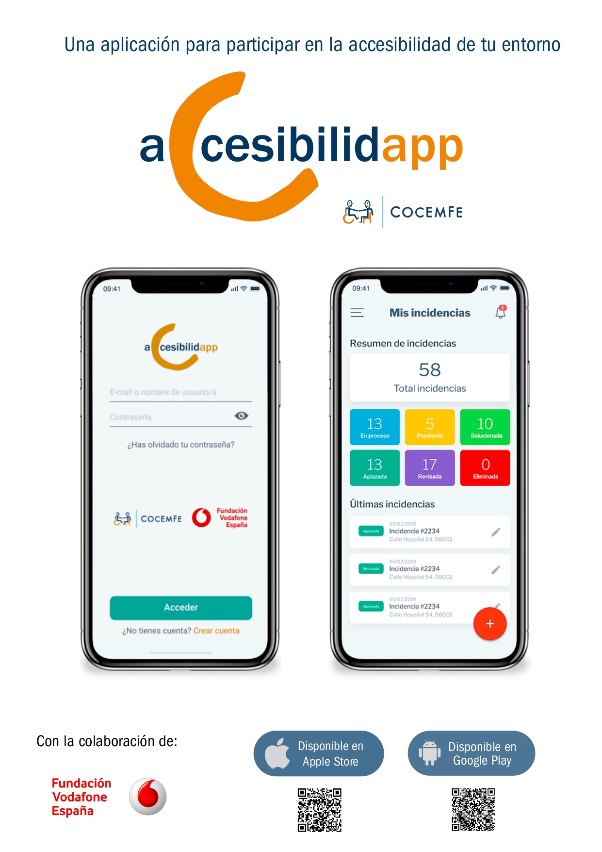 Portada: AccesibilidApp (folleto informativo)