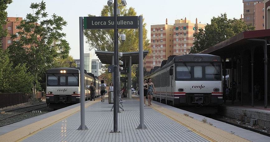 Estación de Lorca Sutullena. Autor: Falk2