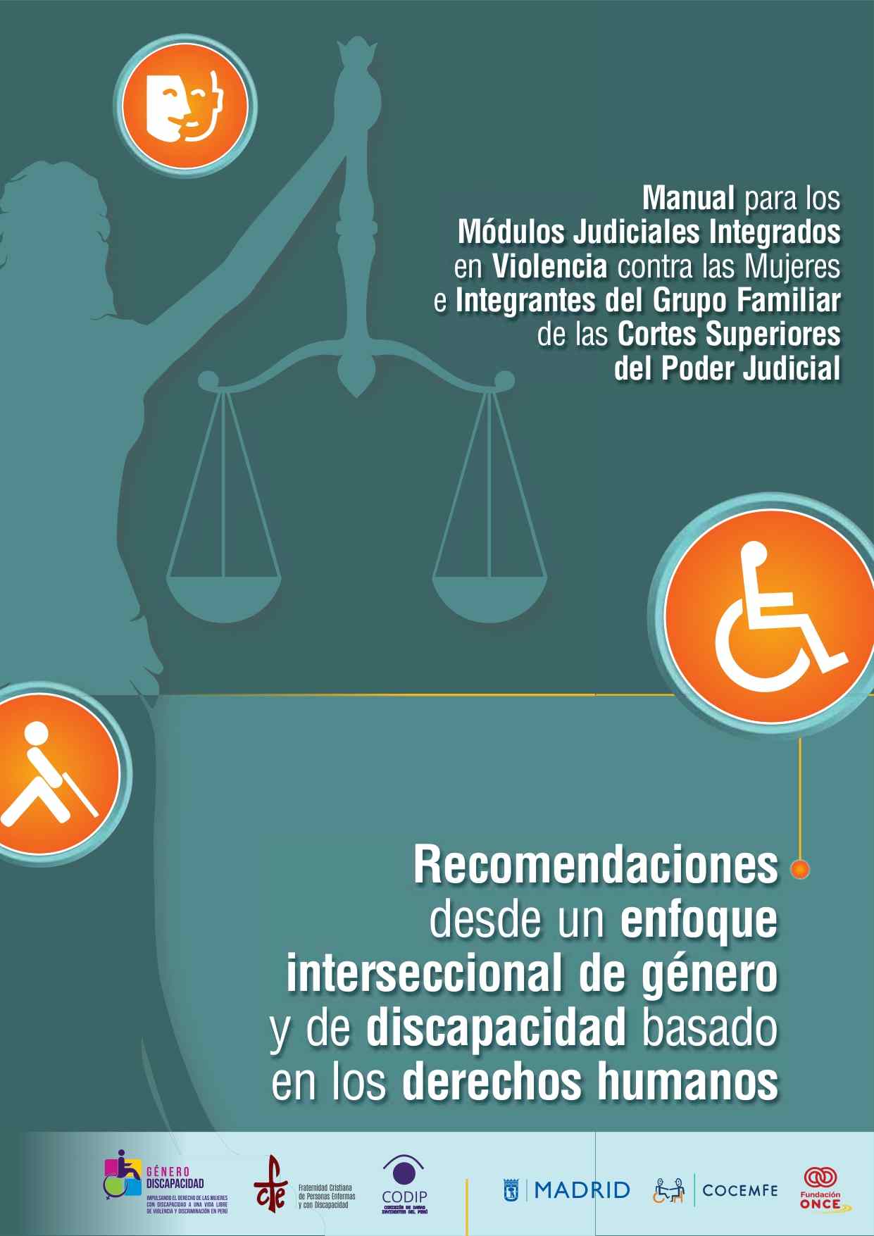 Portada: Manual Poder Judicial en Perú