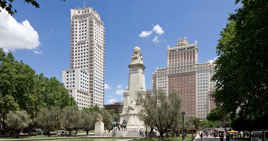 Plaza España de Madrid