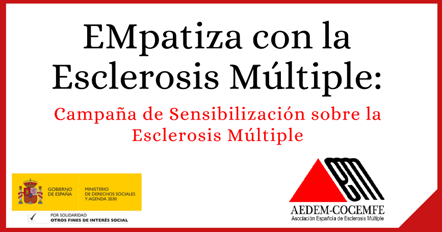 Cartel del proyecto 'EMpatiza con la Esclerosis Múltiple'