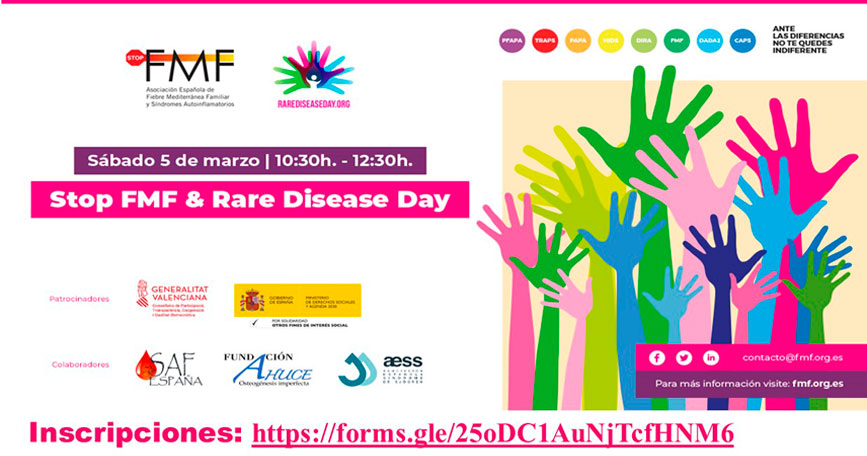 Cartel conmemoración Día Mundial de las Enfermedades Raras