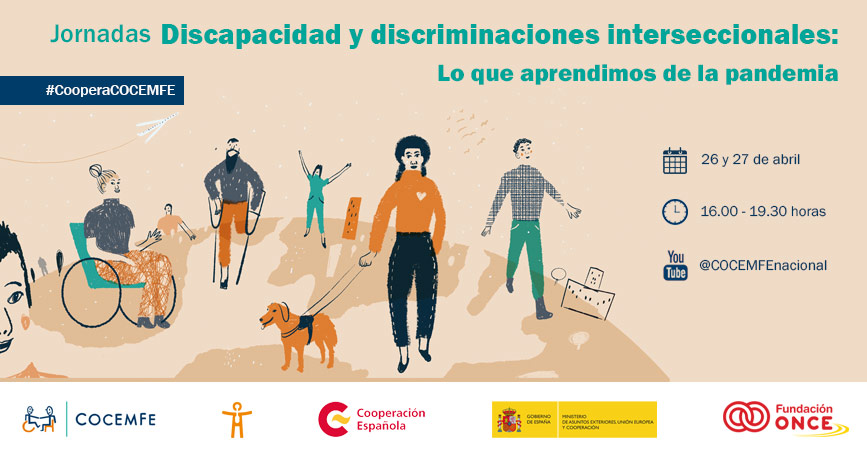 Imagen de las Jornadas ‘Discapacidad y discriminaciones interseccionales: Lo que aprendimos en la pandemia’