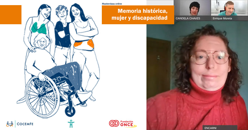 Masterclass sobre Memoria Histórica mujer con discapacidad.