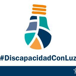 Imagen promocional de la campaña #DiscapacidadConLuz