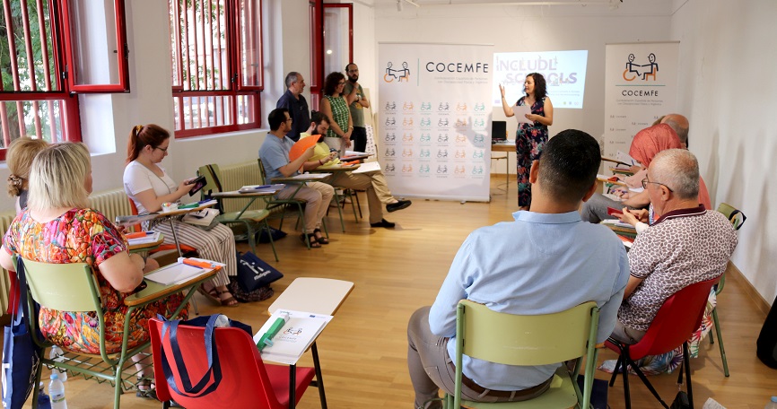 Fotografía de la presentación de INCLUDL