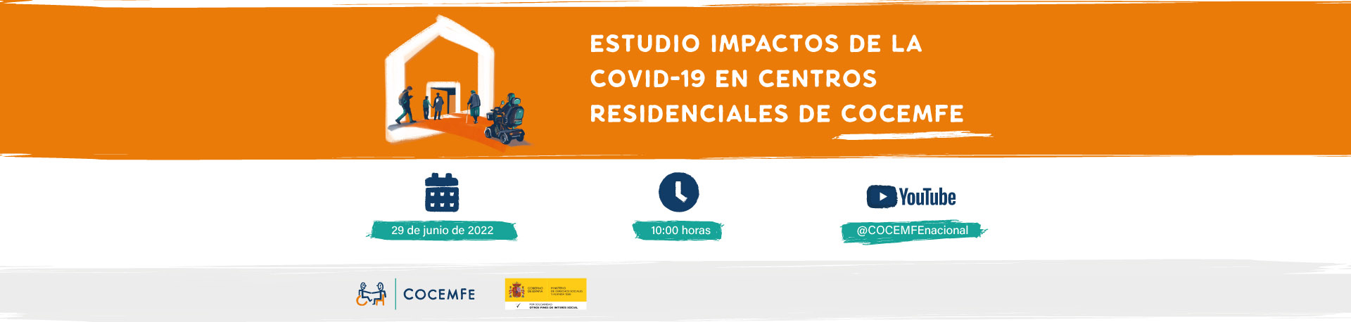 Presentación del Estudio ‘Impactos de la COVID-19 en centros residenciales de COCEMFE’