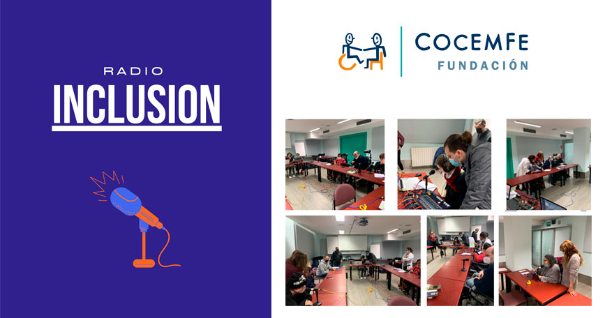 Taller 'Radio Inclusión' de Fundación COCEMFE.