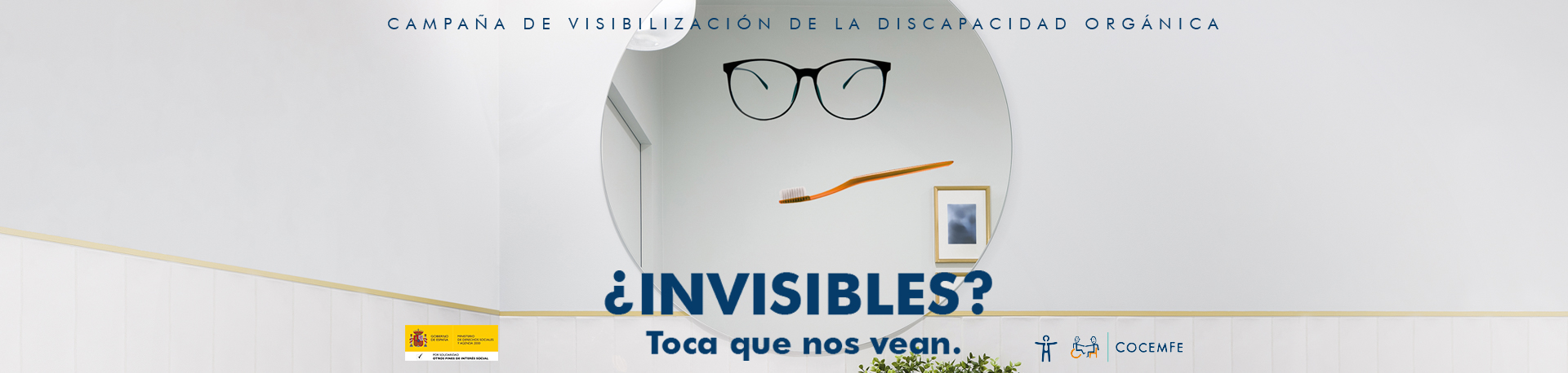 Campaña Invisibles. Toca que nos vean