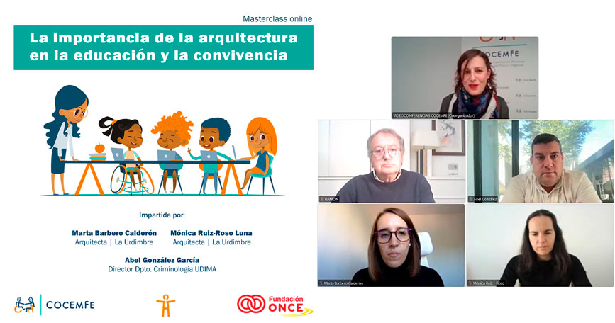 Masterclass arquitectura en la educación y convivencia