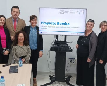 COCEMFE, Predif, FANDACE, Autismo Andalucía y Aspace Andalucía presentan a la Junta de Andalucía el proyecto Rumbo.