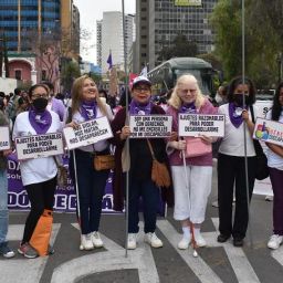 Manifestación del 25N en Perú