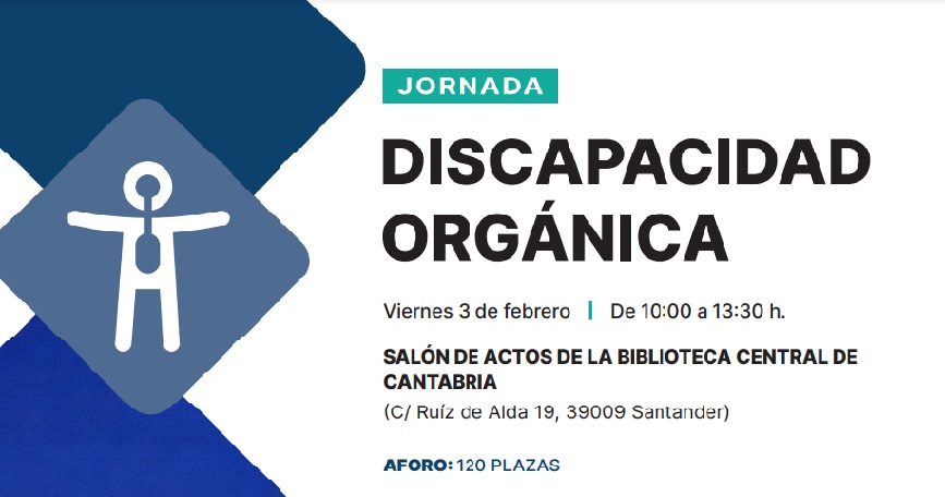 COCEMFE Cantabria celebrará una jornada sobre ‘Discapacidad orgánica’