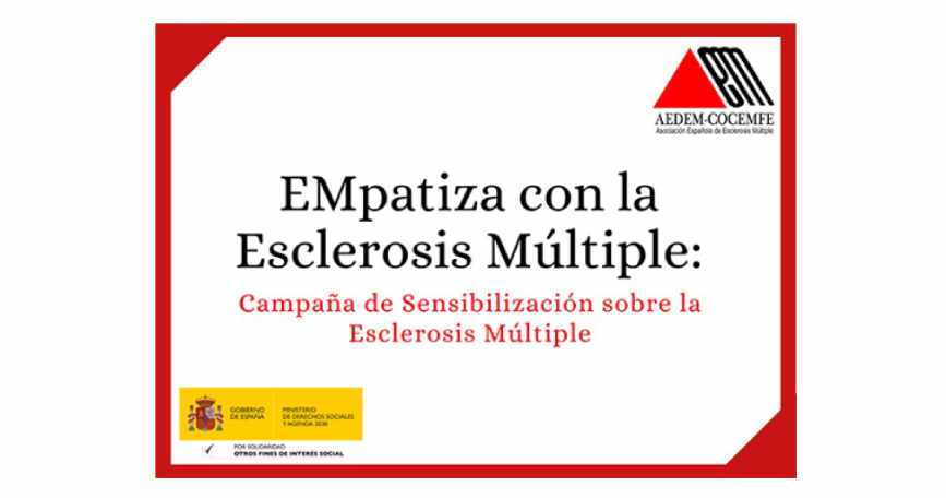 La Asociación Española de Esclerosis Múltiple desarrolló en 2022 el proyecto “Empatiza con la Esclerosis Múltiple”