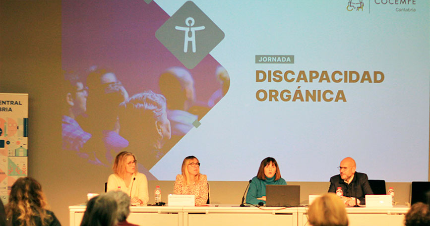 Jornada sobre discapacidad orgánica celebrada por COCEMFE Cantabria
