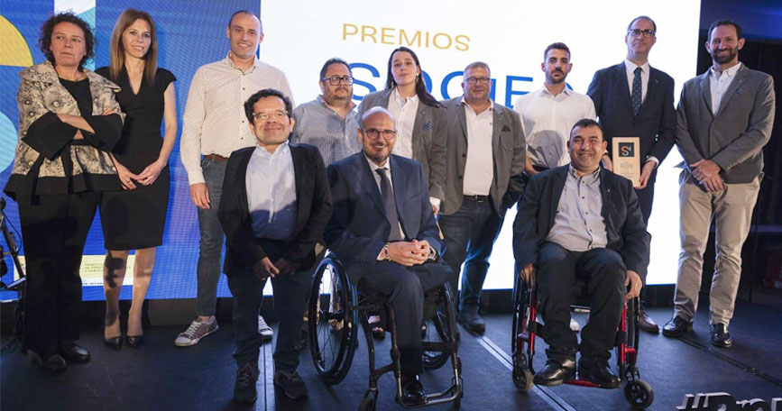 Foto familia de la gala Premios SI.